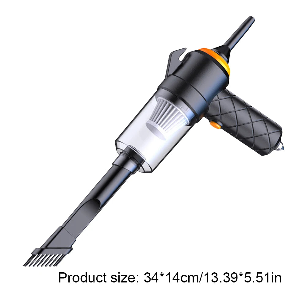 6 IN 1 Car Vacuum Cleaner Suction Blow Vaccum Vacum Wireless Home Handheld Charging Portable Mini Small Aspiradora Auto Machine