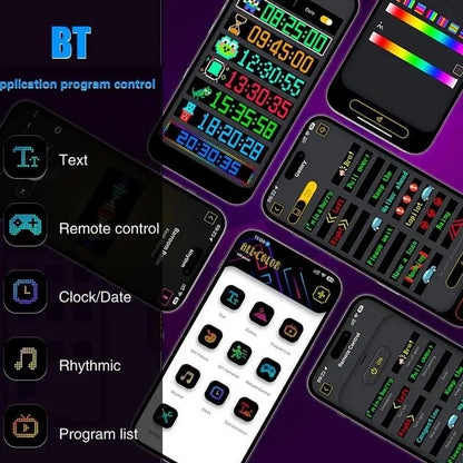 Car Devil Eyes Light LED Display For Windshield Waterproof Smart Programmable Car LED Display LED Funny Eye Light Signs Car Deco